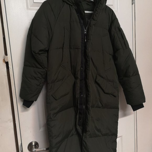 Hooded Long Padded Winter Coat - Picture 2 of 9